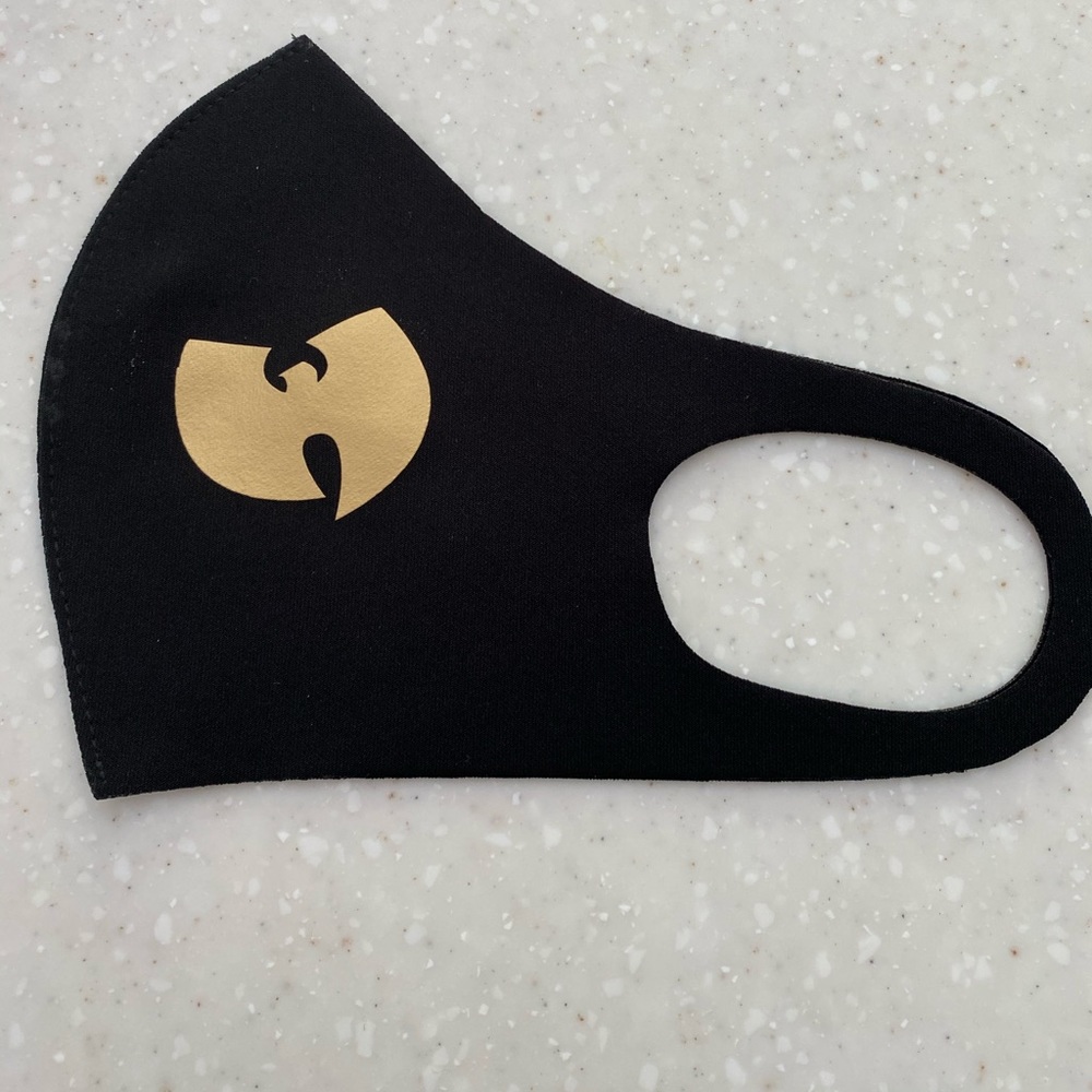 FACE MASK “ WU - TANG “ GOLD